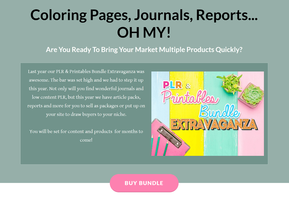 Download Plr Printables Extravaganza Bundle Plr Coloring Pages Journals And Reports