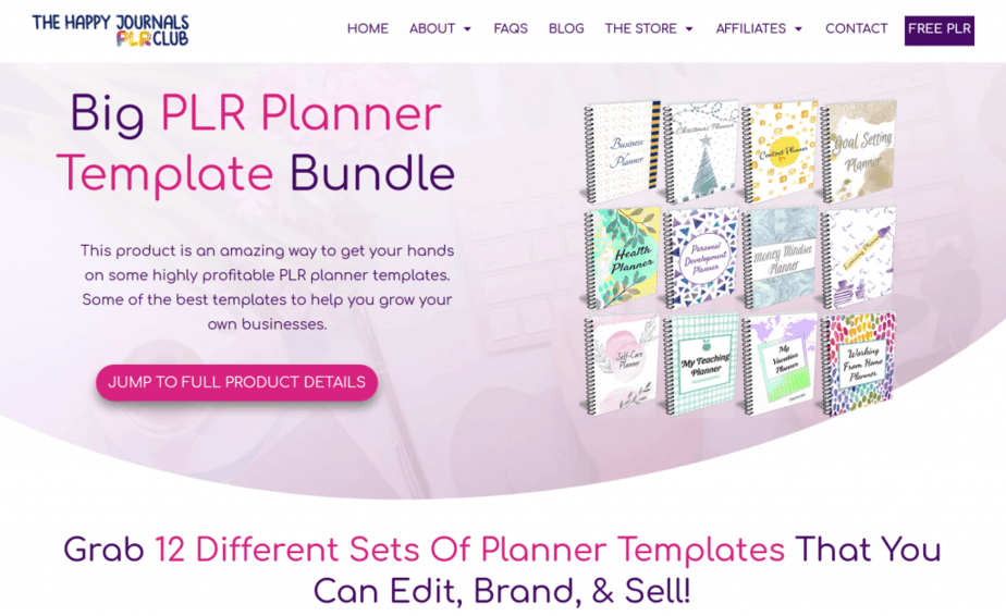 free-plr-planner-templates