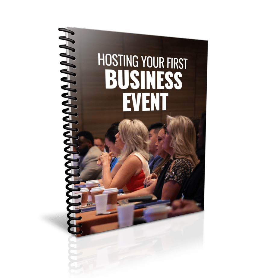 Hosting Your First Business Event Premium PLR Package