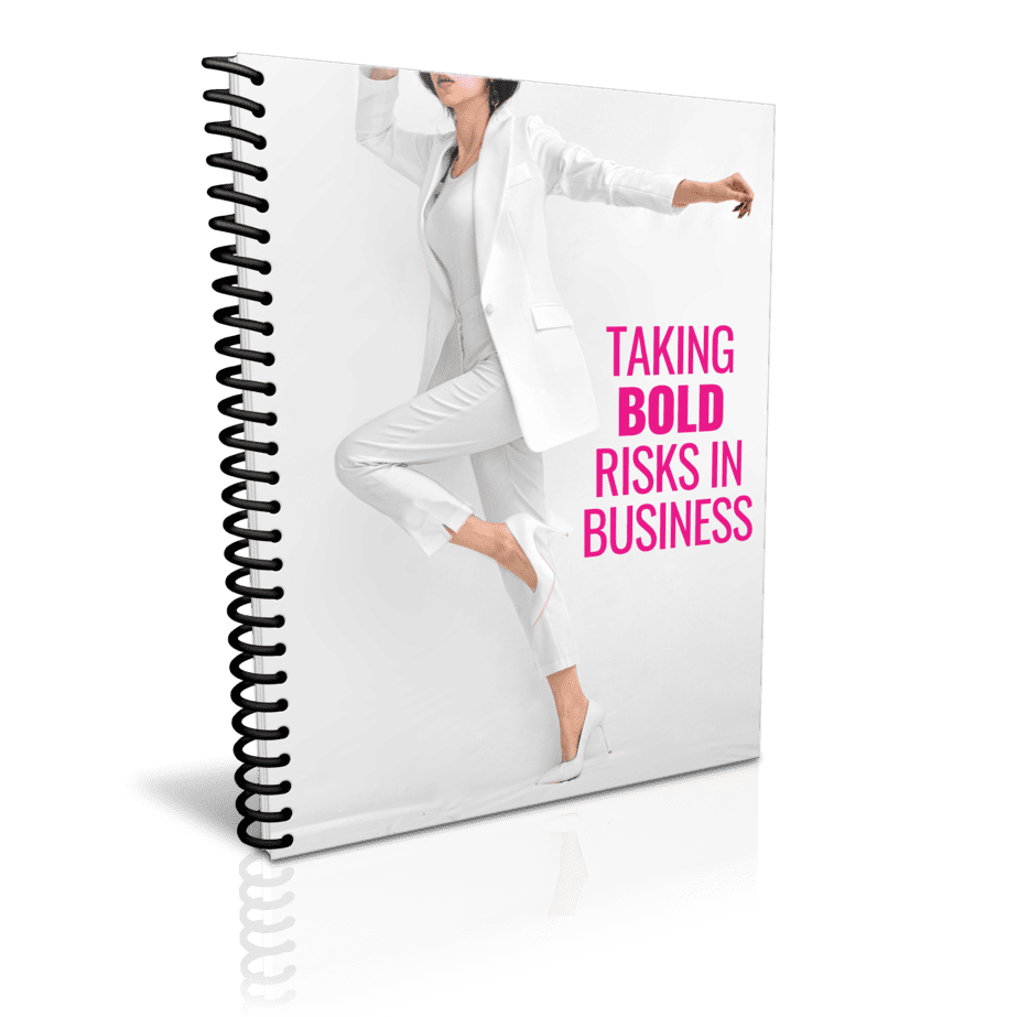 Taking Bold Risks in Business Premium PLR Package Cover