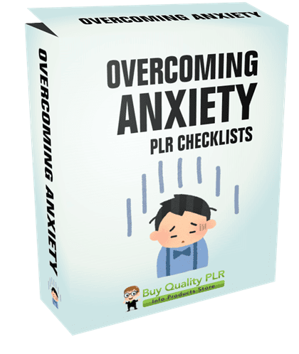 10 Overcoming Anxiety PLR Checklists