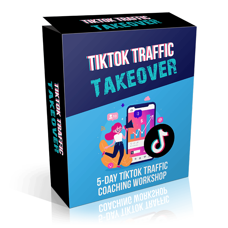 TikTok Traffic Takeover 5 Day PLR Video Workshop eCover