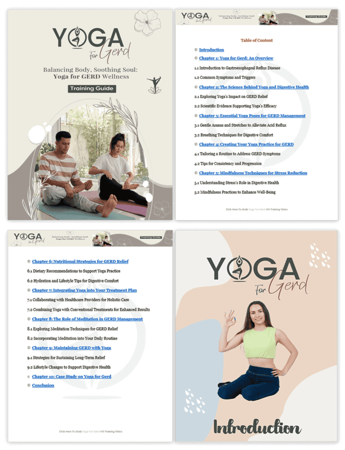 Yoga for Gerd PLR Sales Funnel Training Guide Screenshot