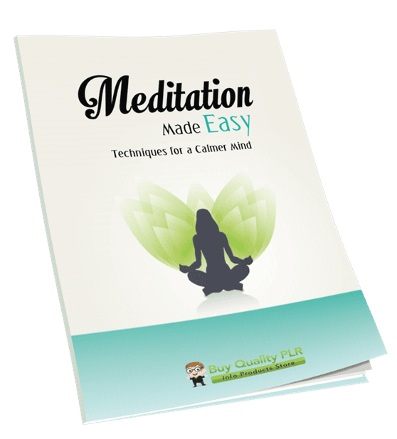 Meditation Made Easy PLR Course