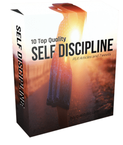 5 High Quality Improve Your Sense of Self PLR Articles