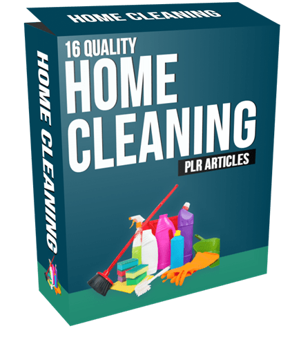 16 Quality Home Cleaning PLR Articles