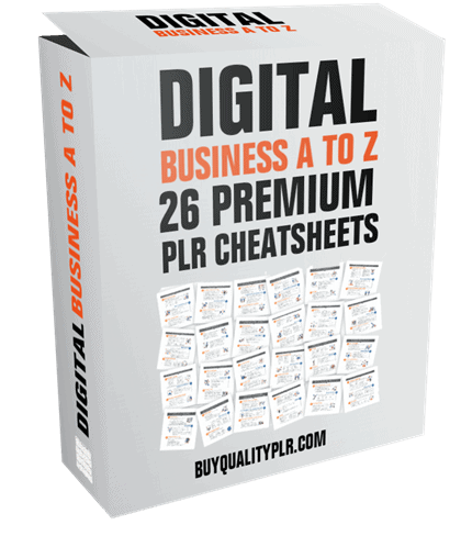 Digital Business A To Z PLR Cover