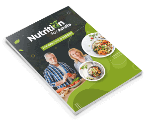 Nutrition For Adults PLR Sales Funnel | Nutrition PLR Content Pack