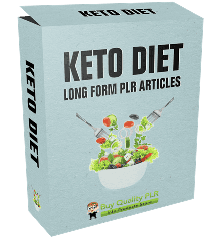 Long Form Keto Diet PLR Articles