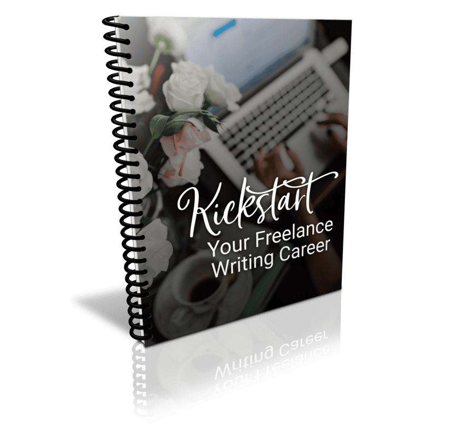 Kickstart Your Freelance Writing Career Premium 3d cover