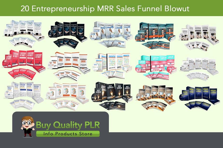 20 Entrepreneurship MRR Sales Funnel Blowout