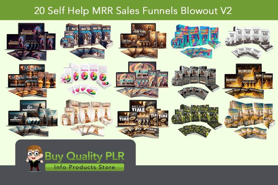 20 Self Help MRR Sales Funnels Blowout V2