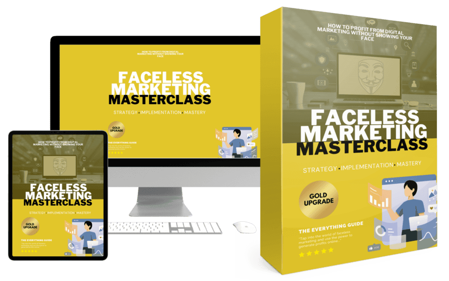 Faceless Marketing Masterclass Upesell Bundle