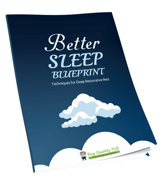 Better Sleep Blueprint PLR Course